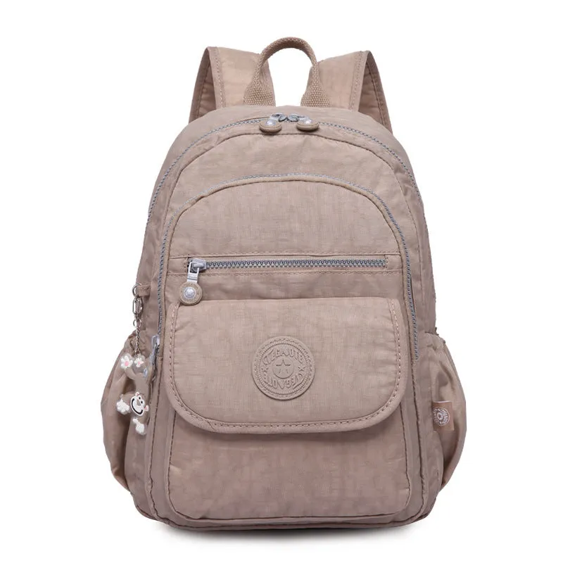 Classic Trendy Lightweight Nylon Washed Unisex Backpacks
