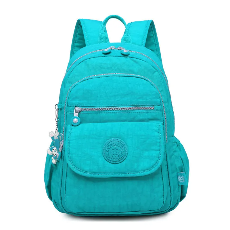 Classic Trendy Lightweight Nylon Washed Unisex Backpacks