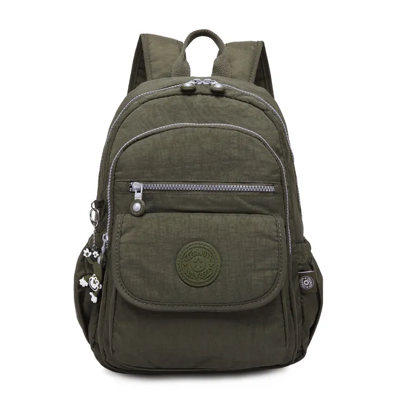 Classic Trendy Lightweight Nylon Washed Unisex Backpacks