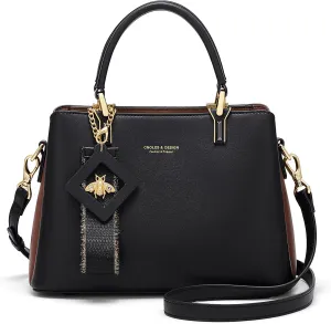 Cnoles Handbags for Women Large Capacity Tote Shoulder Bags Ladies Handle Satchel Purse