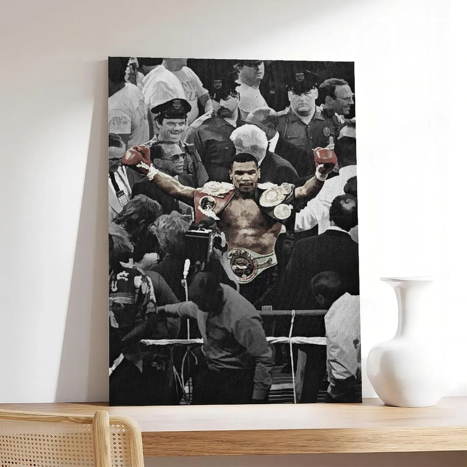 colagu Mike Tyson Boxing Poster 6 Canvas Poster Bedroom Decor Landscape Office Room Decor Gift Unframe:12x18inch(30x45cm)