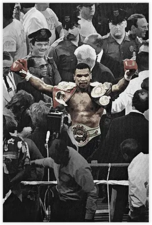 colagu Mike Tyson Boxing Poster 6 Canvas Poster Bedroom Decor Landscape Office Room Decor Gift Unframe:12x18inch(30x45cm)