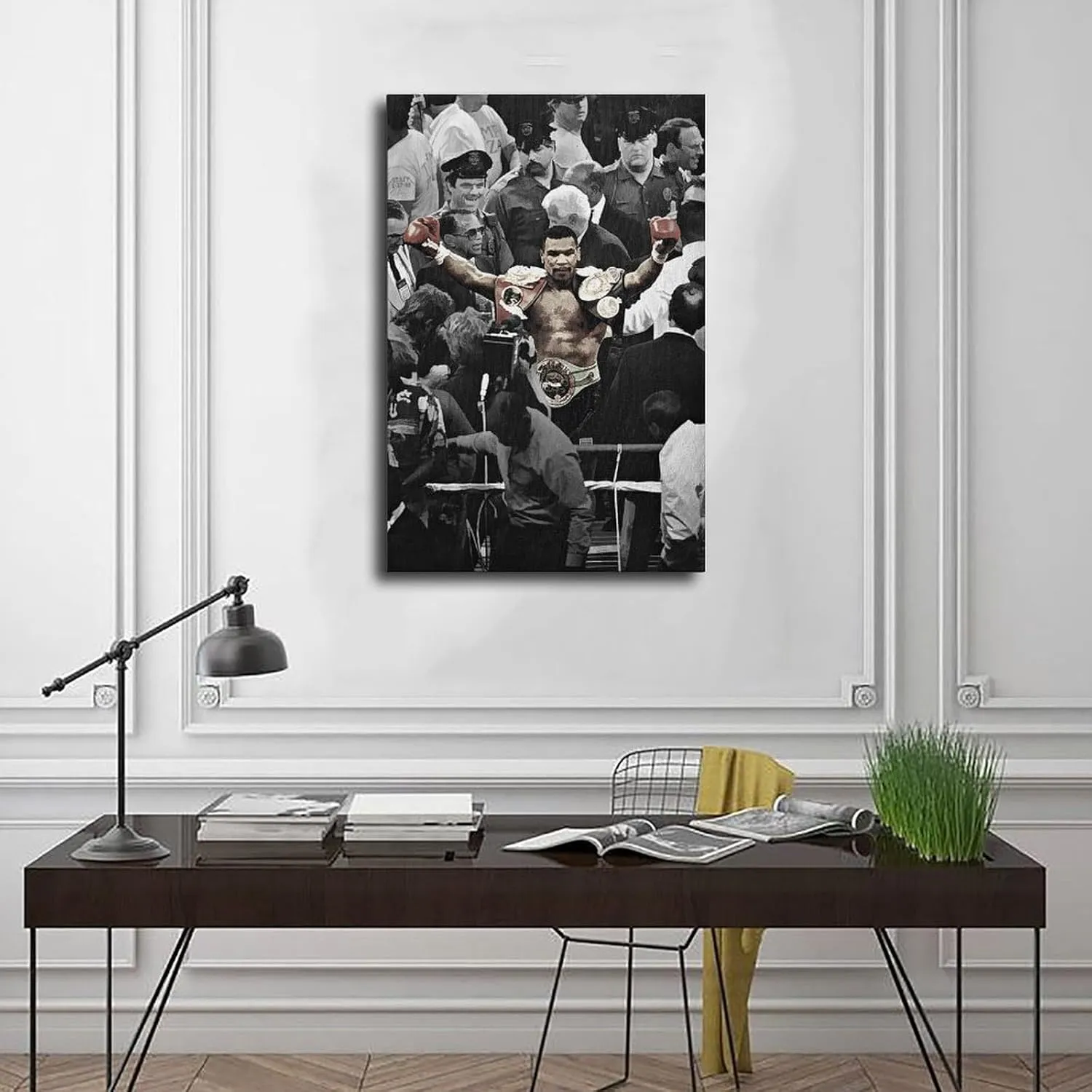 colagu Mike Tyson Boxing Poster 6 Canvas Poster Bedroom Decor Landscape Office Room Decor Gift Unframe:12x18inch(30x45cm)
