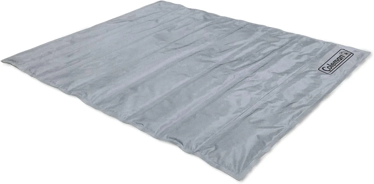 Coleman Pressure Activated Comfort Cooling Gel Pet Pad Mat in Medium 24"x30", for Medium Pets, Keep Your pet Cool, and Reduce Joint Pain. Year Round Use 100% Safe Non-Toxic Materials, Silver
