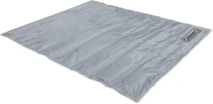 Coleman Pressure Activated Comfort Cooling Gel Pet Pad Mat in Medium 24"x30", for Medium Pets, Keep Your pet Cool, and Reduce Joint Pain. Year Round Use 100% Safe Non-Toxic Materials, Silver