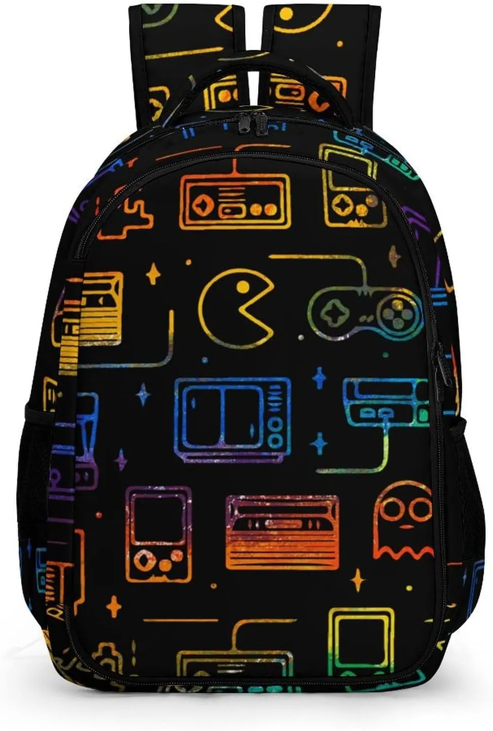 Colorful Game Video Gaming Capacity Commuter Lightweight Fashion Travel Backpack Unisex