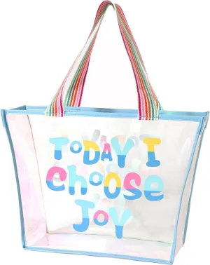Colorful Laser Handbag, One Shoulder Waterproof Large Capacity Jelly Bag, Beach Bag, Swimming Bag, Student Storage Bag