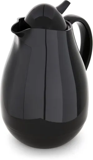 Copco Insulated Chloe Carafe, Large Capacity For Serving, 1 Quart, Black