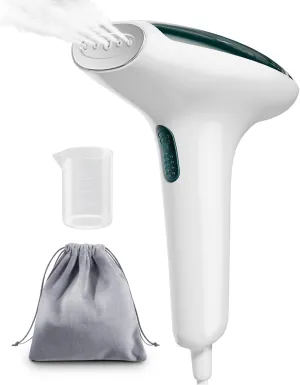 CPWORLD Steamer for Clothes, Portable Mini Travel Garment Steamer, 20-Second Fast Heat-up, Strong Penetrating Steam, Handheld Steamer, Water Cup and Storage Bag Included, for Home, Office and Travel