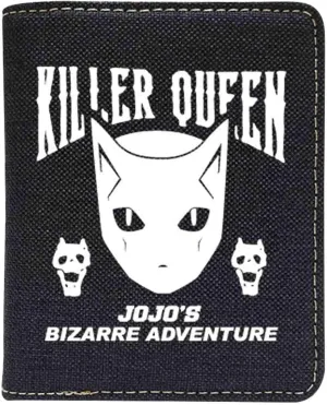 Credit Card Wallet, Men's Wallets, Jojos Bizarre Adventure Bag - Killer - vertical, Japanese Anime, Short Wallet - Teen Girls Trendy Stuff, Wallet Chain, Wallet Men - JOJO.QB.0102