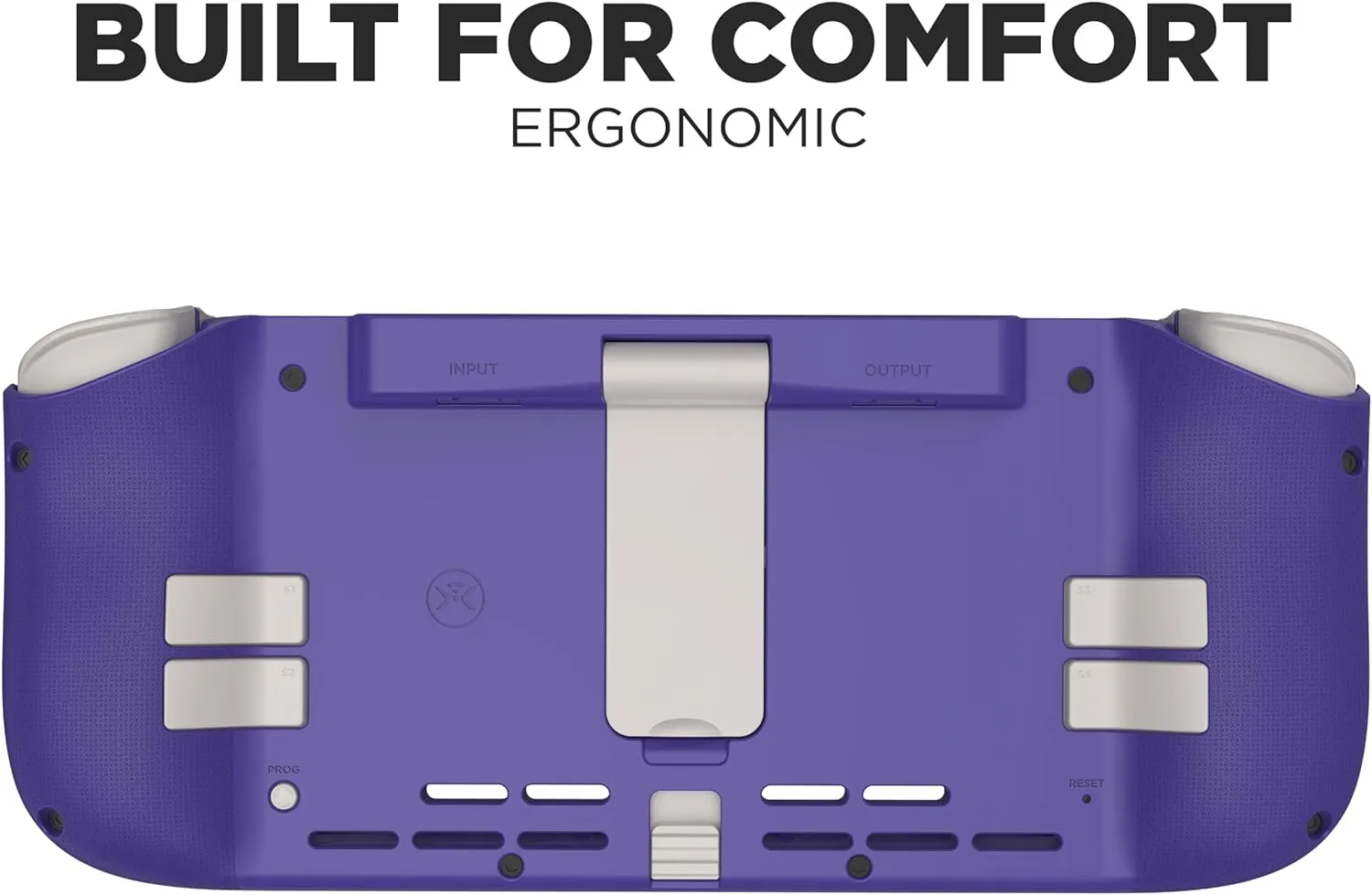 CRKD Nitro Deck Limited Edition with Carry Case - Professional Handheld Deck with Zero Stick Drift for Nintendo Switch and Switch OLED (Retro Purple - Nostalgia Collection)