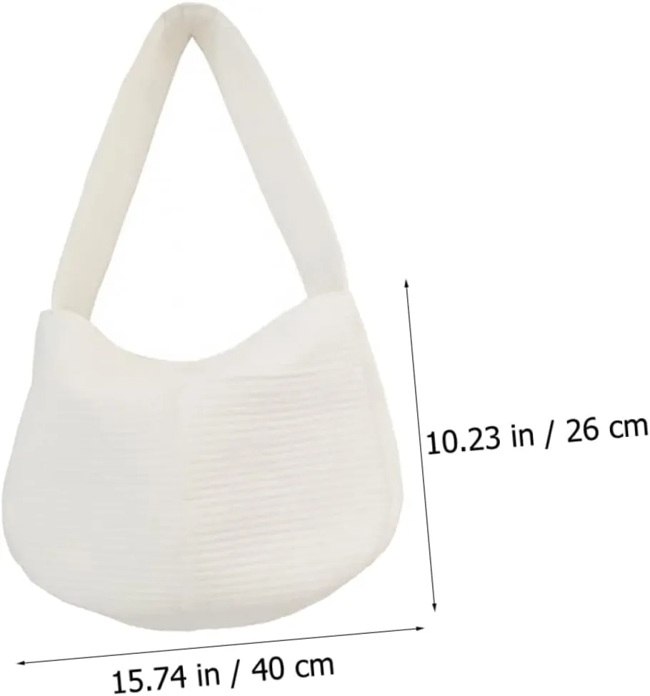 Cross Body Kitten Bag Canvas Pet Carrying Pouch for Outdoor Use Built Safety Hook Convenient Design with Pockets for Pet Supplies Comfortable for Travel