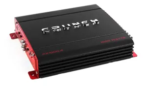 Crunch PX 1000.4 4 Channel 1000 Watt Amp A B Class Car Truck Motor Vehicle Stereo Power Amplifier, Lightweight 5.4 Pounds Black