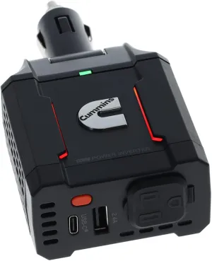 Cummins 120 Watt Inverter 12v Socket DC to AC Inverter Direct Plug Converter CMN120D