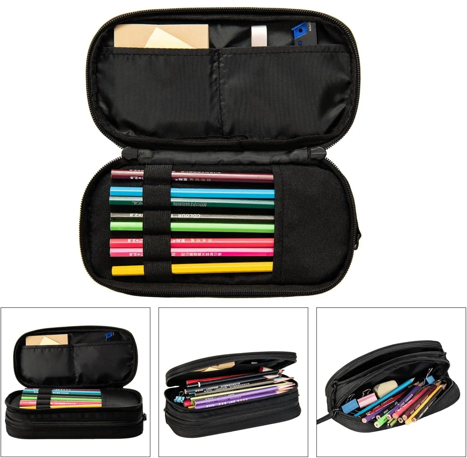 Custom Backpack and Pencil Case, Personalized Backpacks with Photo Text Logo for Mens Womens, Customize Casual Large Capacity with Compartments Laptop Bags for Travel, Camping 17"