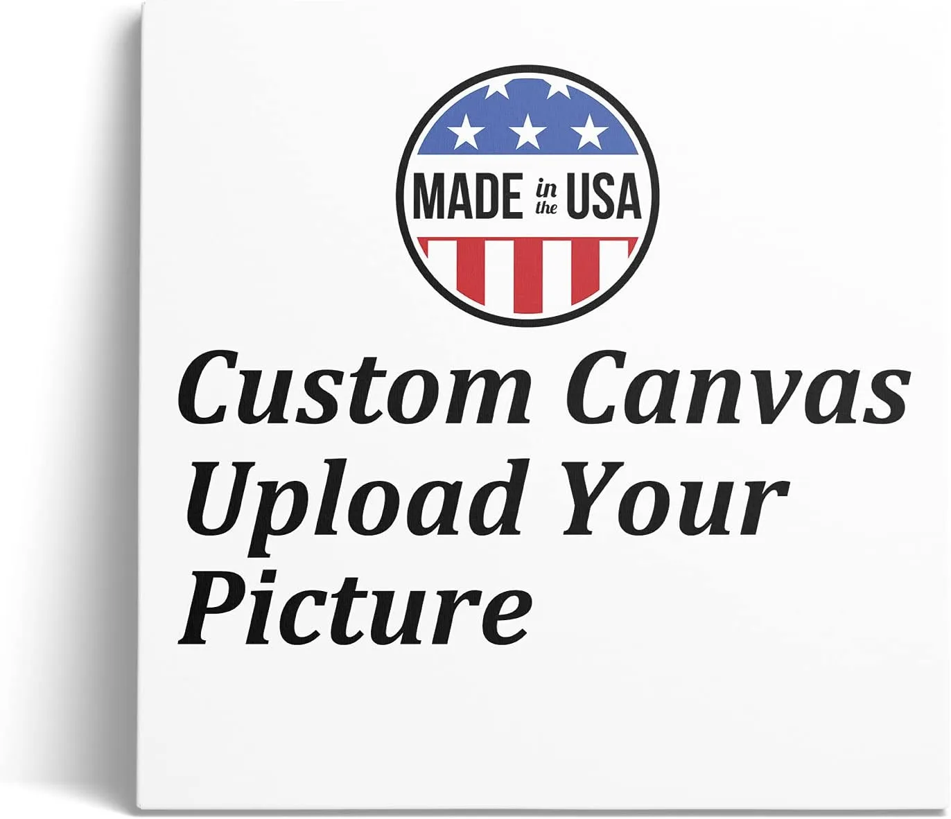 Custom Canvas Prints with Your Photos, Personalized Photo to Canvas Print, Personalized Picture to Canvas Wall Art Personalized Ideal for Christmas Gift Home Decor Gifts Keepsakes, 12x18 Inch