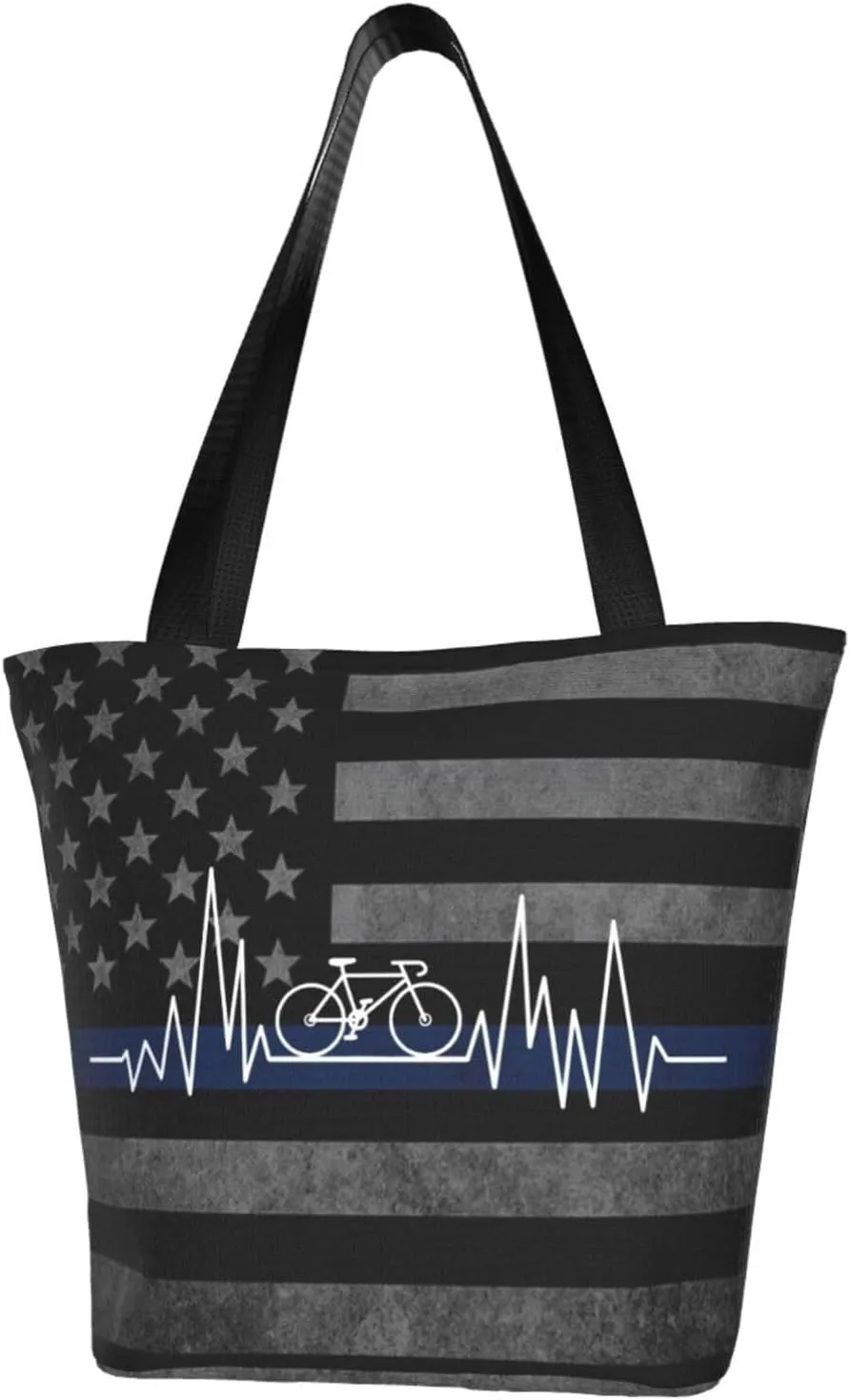 Cycling Heartbeat Fashion Shoulder Bag Large Capacity For Man Or Woman