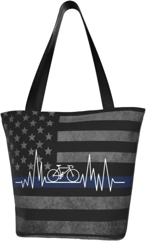 Cycling Heartbeat Fashion Shoulder Bag Large Capacity For Man Or Woman
