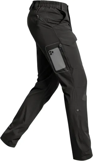 Cycorld Men's-Hiking-Pants-Lightweight-Water-Resistant-Quick-Dry Stretch for Travel Camping Fishing Outdoor