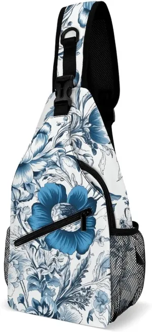 Dark And Light Colors Crossbody Bag, Sling Bag, Sling Backpack, Belt Bags for Travel Outdoors Hiking