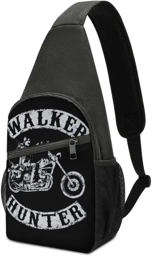 Daryl Dixon-Chapel Roan Multi-Functional Crossbody Bag With Storage Pockets And Anti-Loss Key Strap, Adjustable For Chest Shoulder One Size