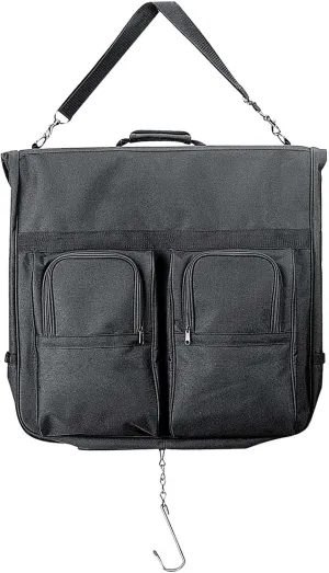 DELUXE Garment Bag Cover 46" for Suits and Dresses Clothing Deluxe Pockets