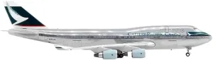 Diecast Plane Model 1:400 for B747-400 Alloy Aircraft Model Collection Display Multi-Functional Decorations