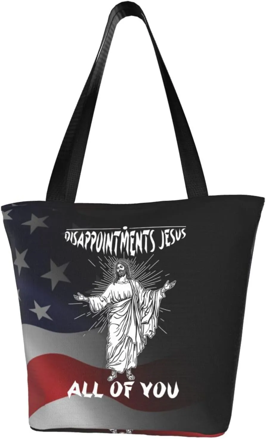 Disappointments Jesus All Of You Fashion Shoulder Bag Large Capacity For Man Or Woman