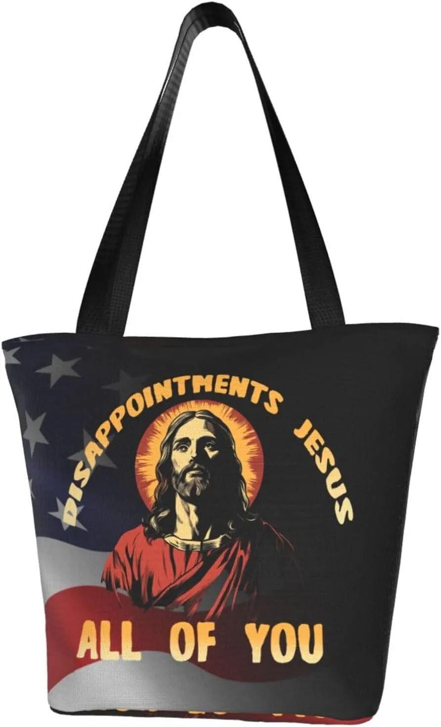 Disappointments Jesus All Of You Fashion Shoulder Bag Large Capacity For Man Or Woman