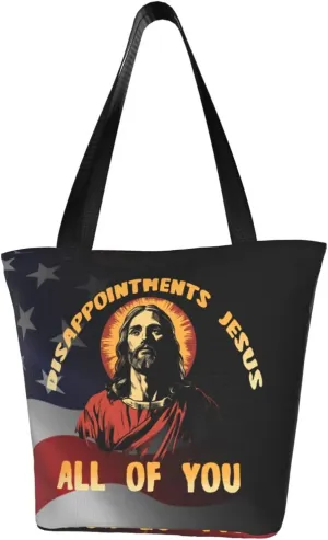 Disappointments Jesus All Of You Fashion Shoulder Bag Large Capacity For Man Or Woman