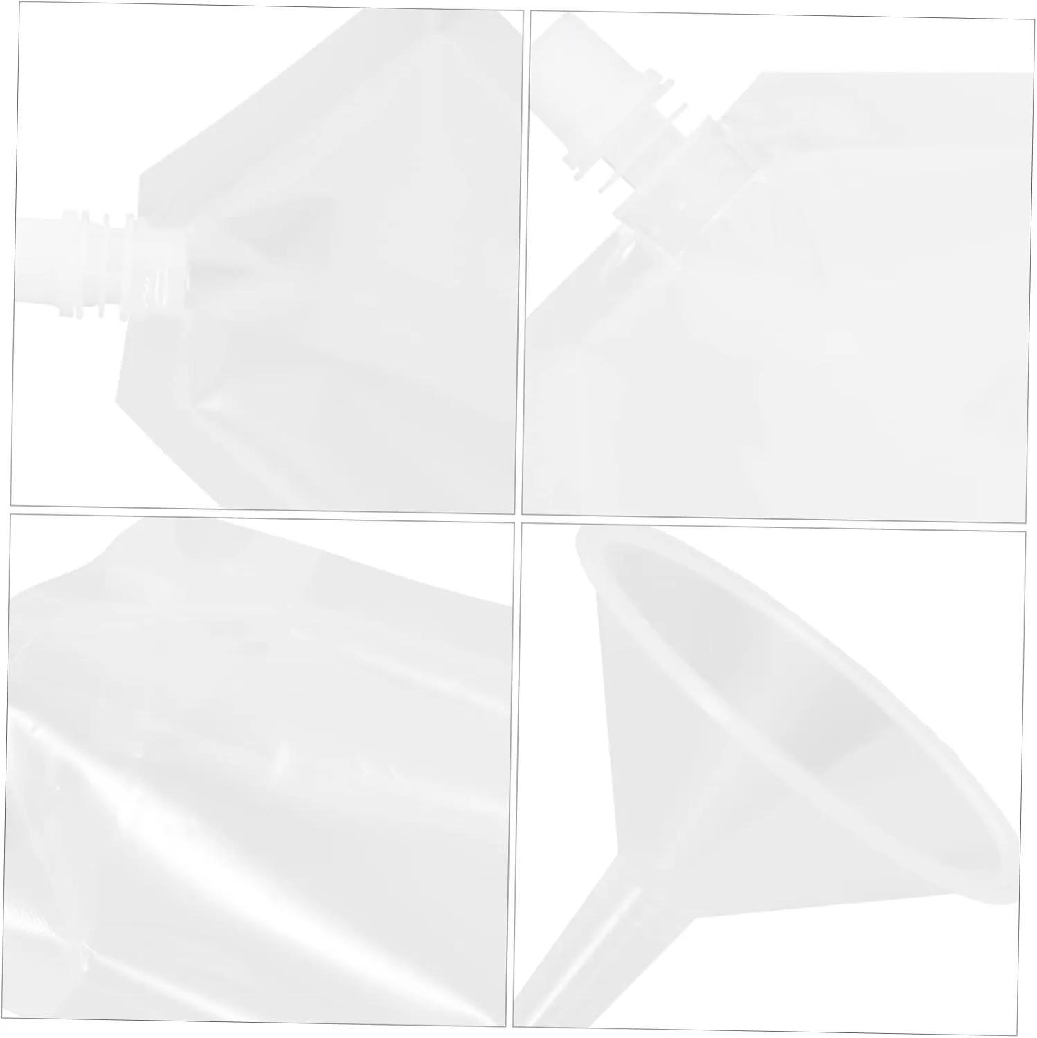 Disposable Liquid Beverage Bags with Plastic Spout 150ml for Juice Beer and Party Drinks Includes 5 Funnels for Easy Filling