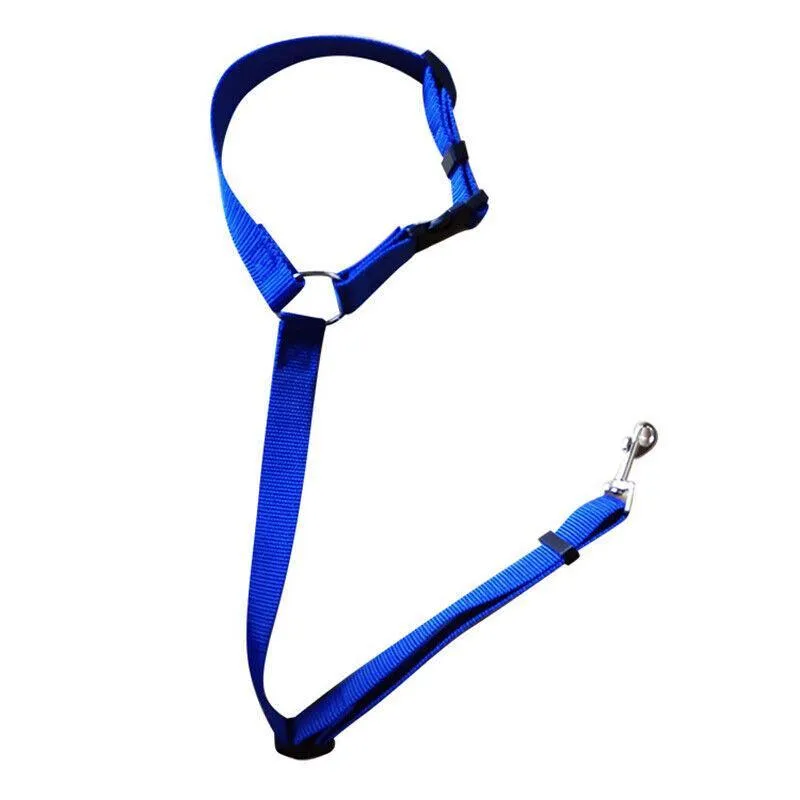 Dog Pet Safety Seat Belt Clip For Car Vehicle Seatbelt Adjustable Harness Lead