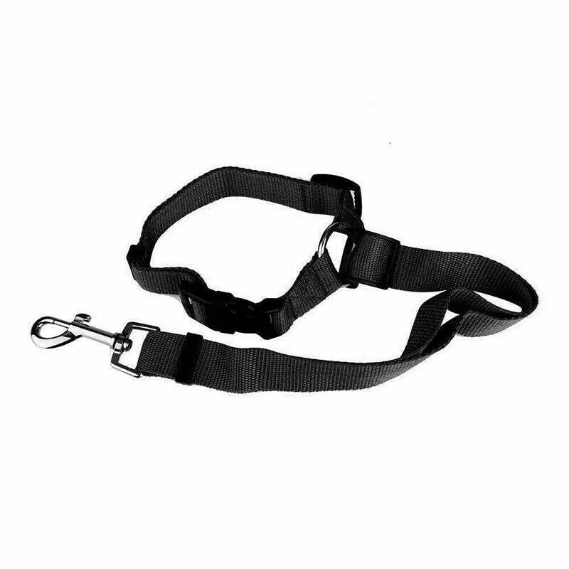 Dog Pet Safety Seat Belt Clip For Car Vehicle Seatbelt Adjustable Harness Lead