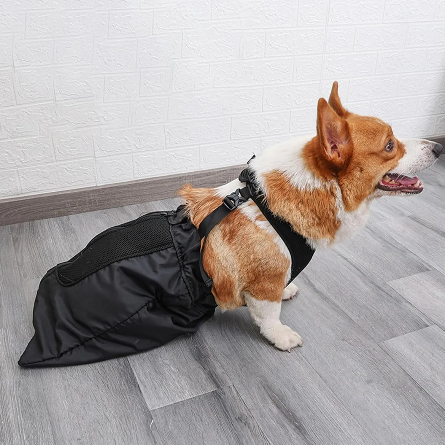 Drag Bag for Paralyzed Pets, Indoor Dog Wheelchair Alternative for Disabled Back Rear Legs Dog, Protects Chest and Limbs, Durable Nylon Breathable and Comfortable (Medium)