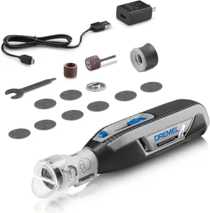 Dremel PawControl Dog Nail Grinder and Trimmer- Pet Grooming Tool Kit & Rechargeable Claw Grooming Kit for Dogs, Cats, and Small Animals & Lock Pet Nail Grooming Sanding Discs