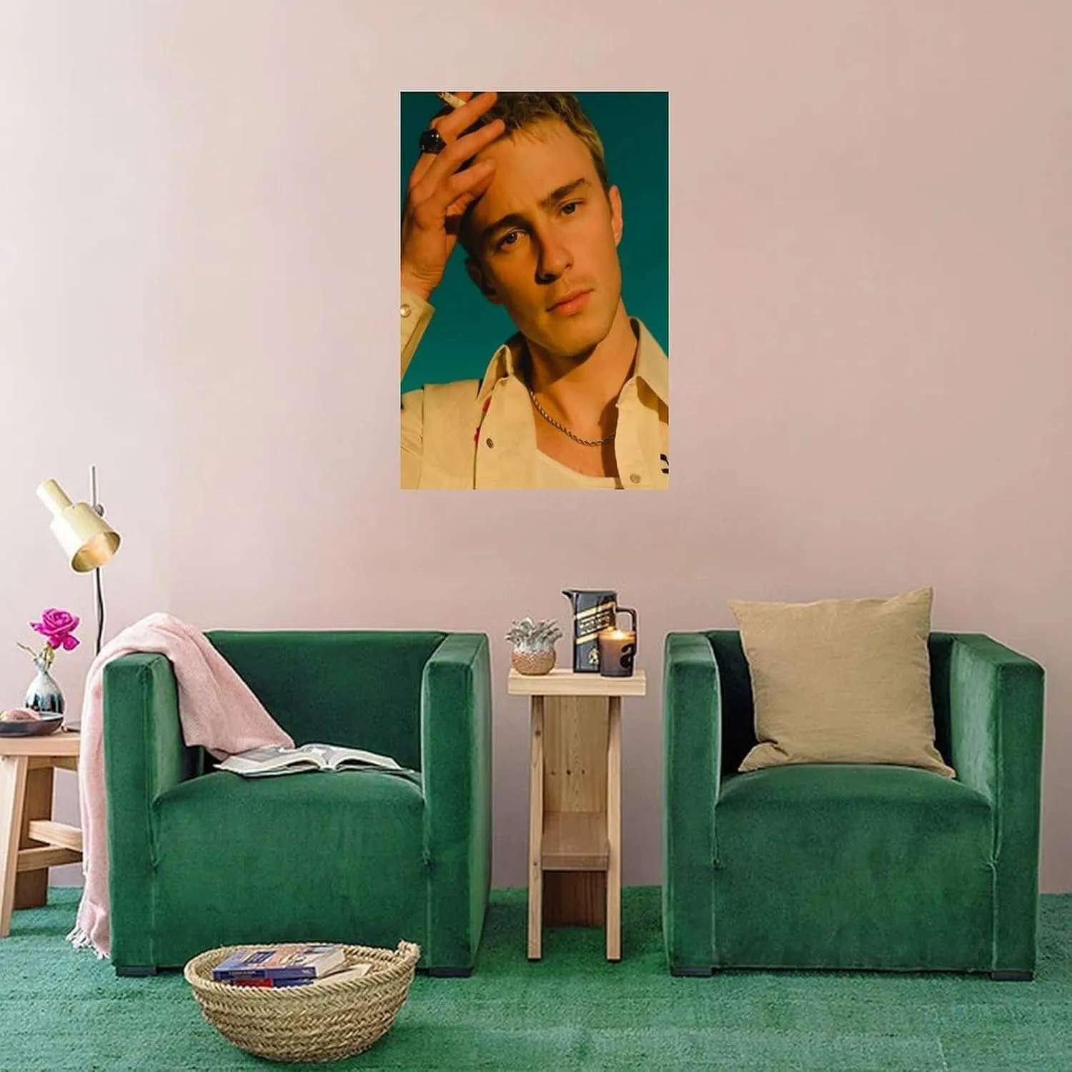 Drew Starkey Actor Art Poster Room Poster1Wall Poster Art Canvas Print Living Room Office Bedroom Aesthetic Poster08x12inch(20x30cm) Unframe-style