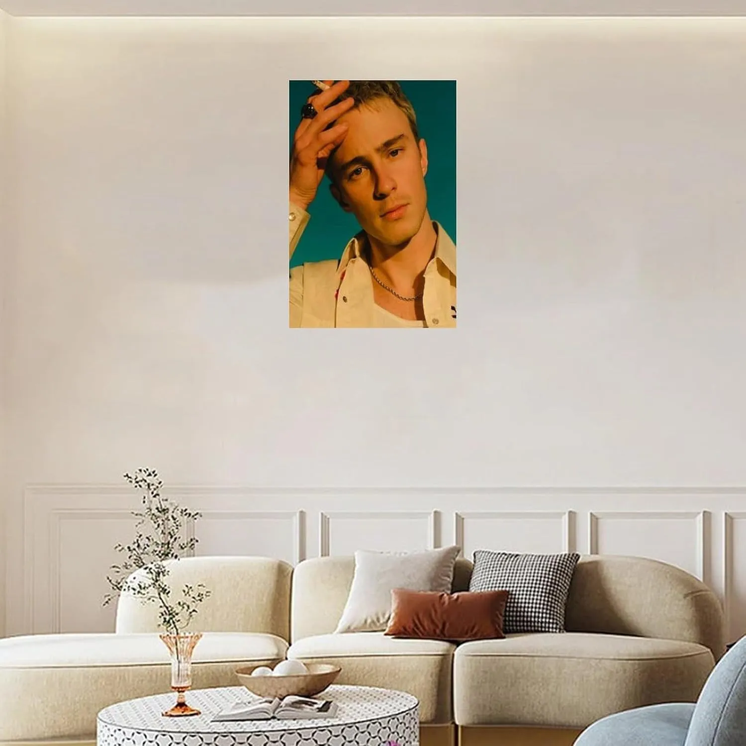 Drew Starkey Actor Art Poster Room Poster1Wall Poster Art Canvas Print Living Room Office Bedroom Aesthetic Poster08x12inch(20x30cm) Unframe-style