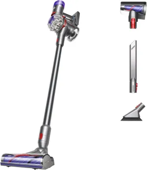 Dyson V8 Plus Cordless Vacuum, Silver/Nickel (Renewed)