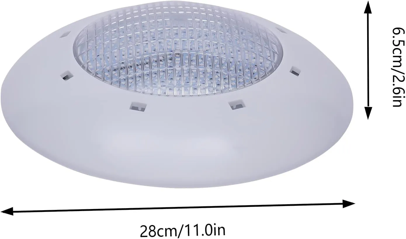 Eapmic 12V 35W Pool Light Underwater Color-Change LED Lights RGB IP68 with Remote