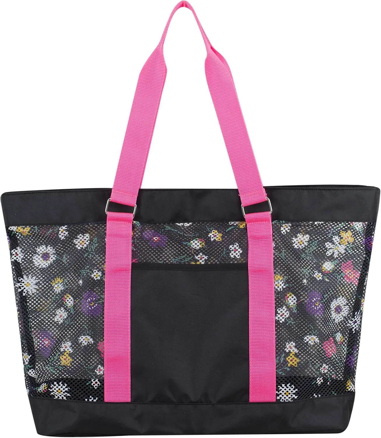 Eastsport Mesh Tote Waterproof Beach Bag for Shopping Vacation Swimming Family Travel Essentials