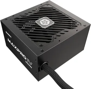 ENERMAX MAXPRO IV 550 Watt Non-Modular ATX Gaming PC Power Supply Individual Mesh Sleeve Cable 80 Plus Low Noise 120 mm Fan Japan Capacitor with 5-Way Protection Circuit EMP550W