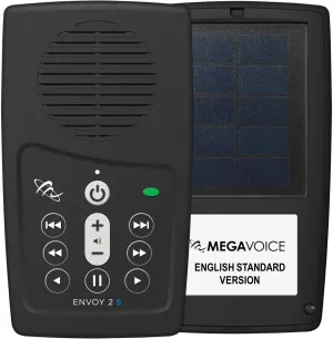 English Standard Version (ESV) Audio Bible Narrated by David Heath on The Envoy 2S Handheld Solar Player by MegaVoice