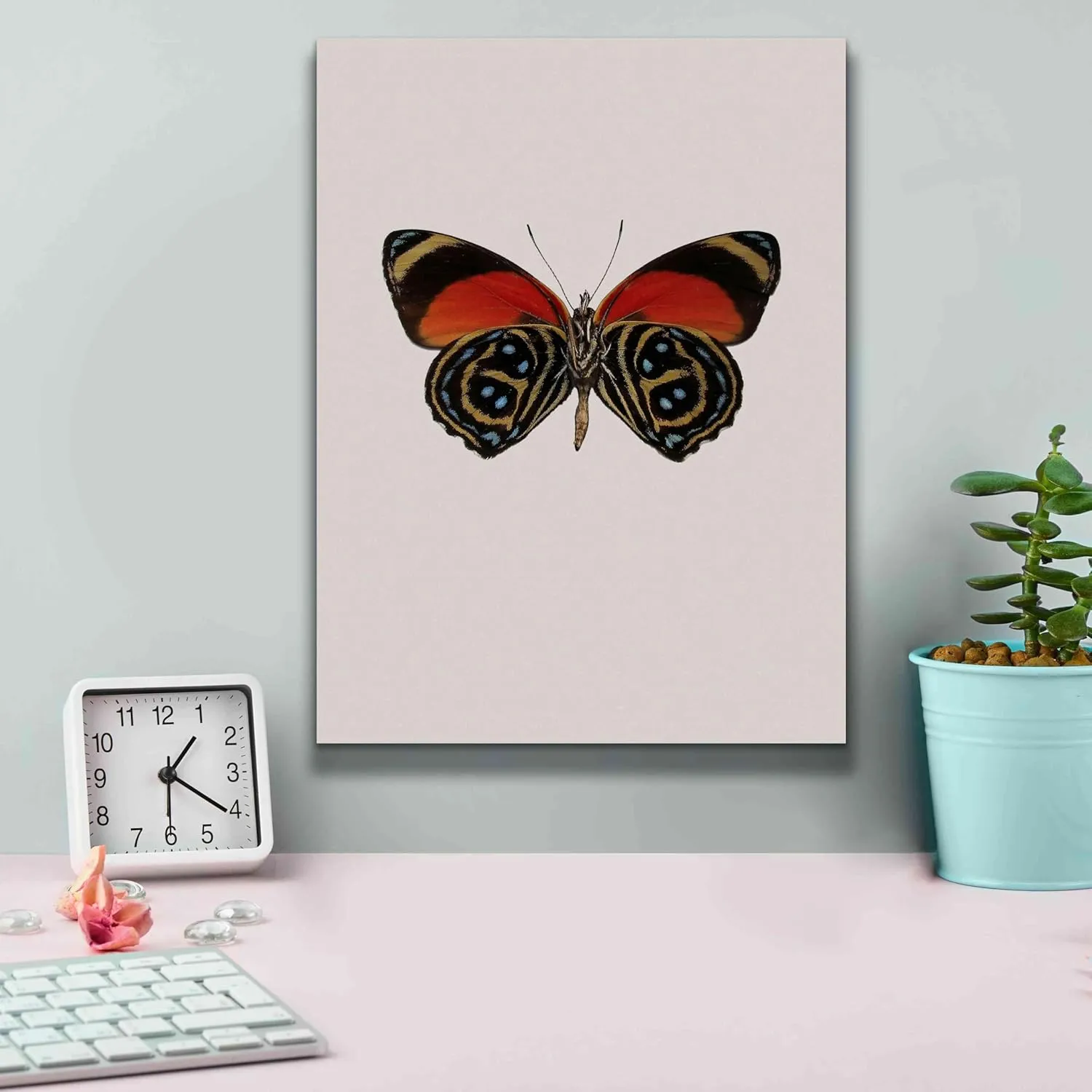 Epic Graffiti 'Agrias Amydon 1' by Incado, Giclee Canvas Wall Art, 12"x16"