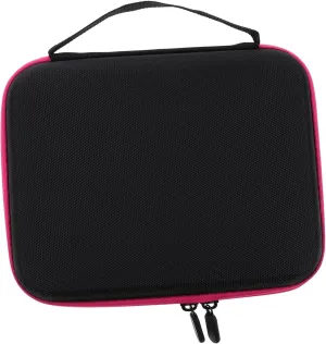 Essential Oil Carrying Case 1-3ml Bottle Capacity Waterproof Nail Polish Bag Portable Essential Oil Organizer Sturdy Polyester Easy Zipper
