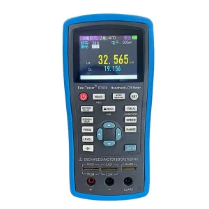 ET430 100KHz Handheld LCR Meter - Digital Portable Bridge Tester for Resistance, Capacitance, Inductance Measurement | LCD Display Electronics Component Testing Tool
