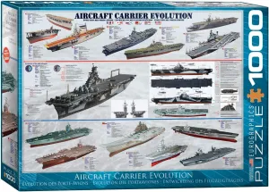 EuroGraphics Aircraft Carrier Evolution Puzzle (1000-Piece)