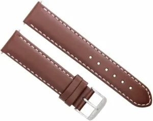 Ewatchparts 18-19-20-22-24mm Leather Watch Band Strap Compatible With Tag Heuer Light Brown #4 Waterproof