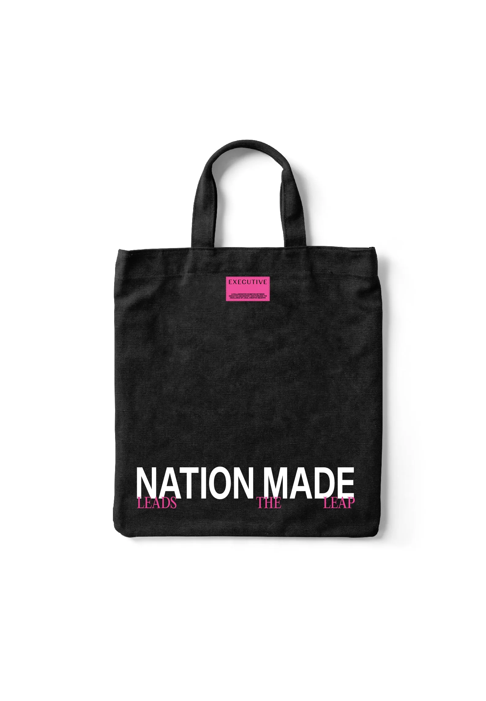 Executive x Ideafest Black Tote Bag
