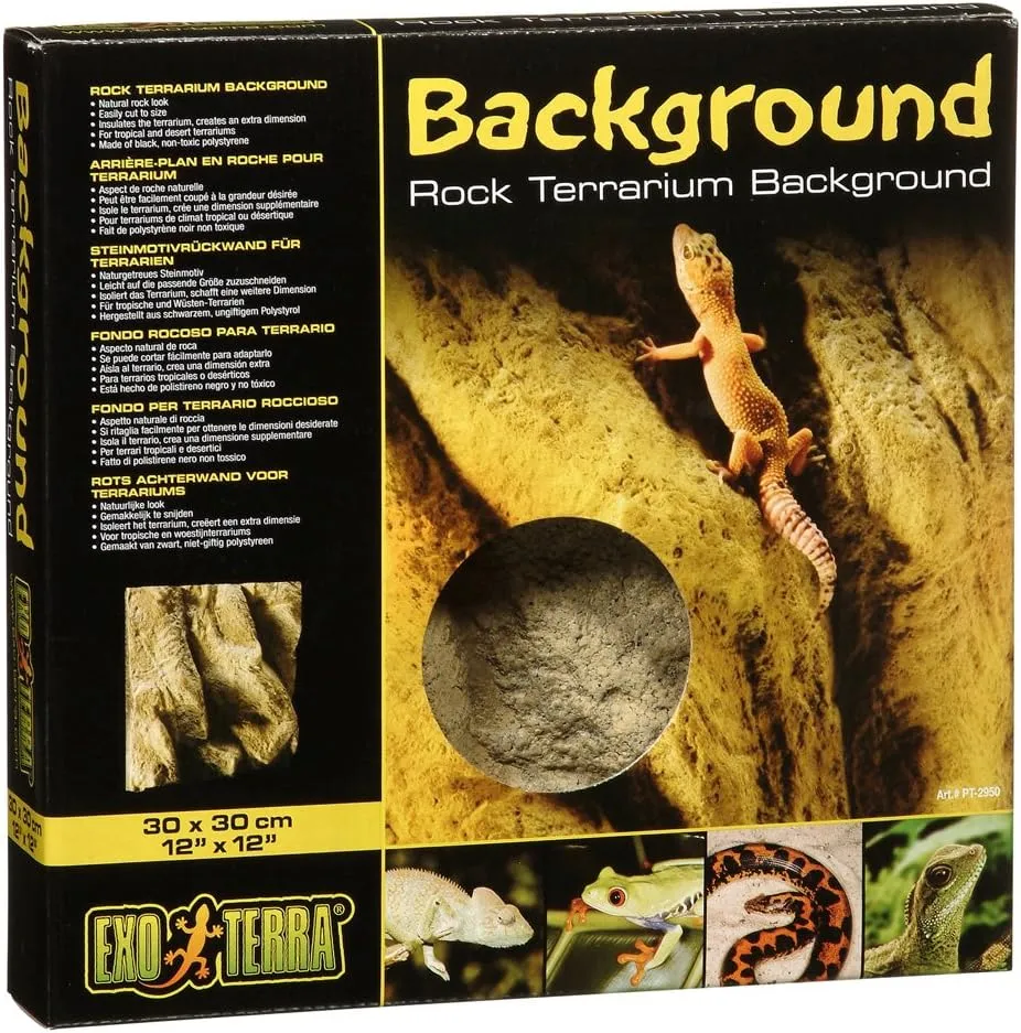 Exo Terra Background, 12-Inch by 12-Inch
