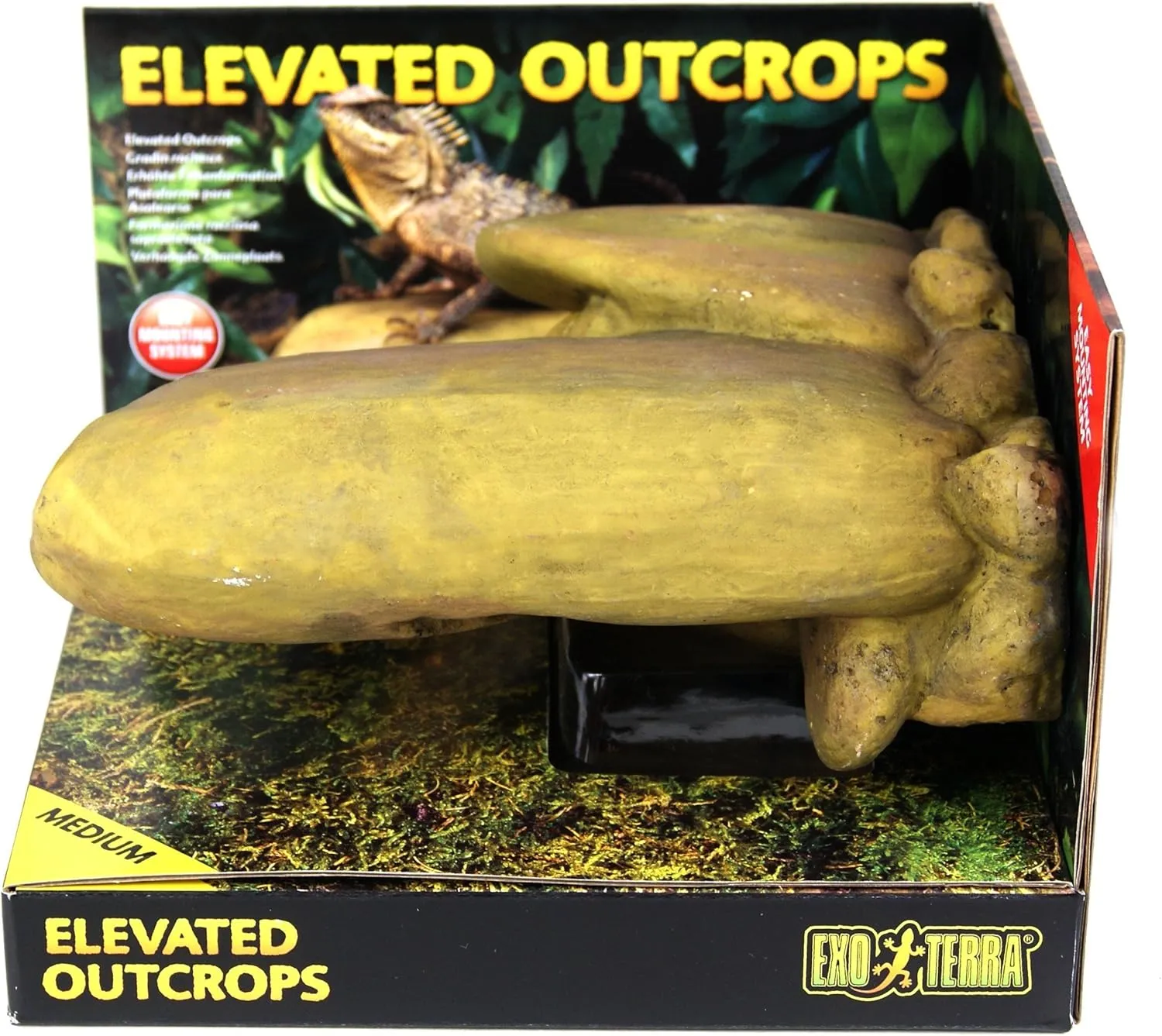 Exo Terra PT2874 Elevated Outcrop Kit, Medium